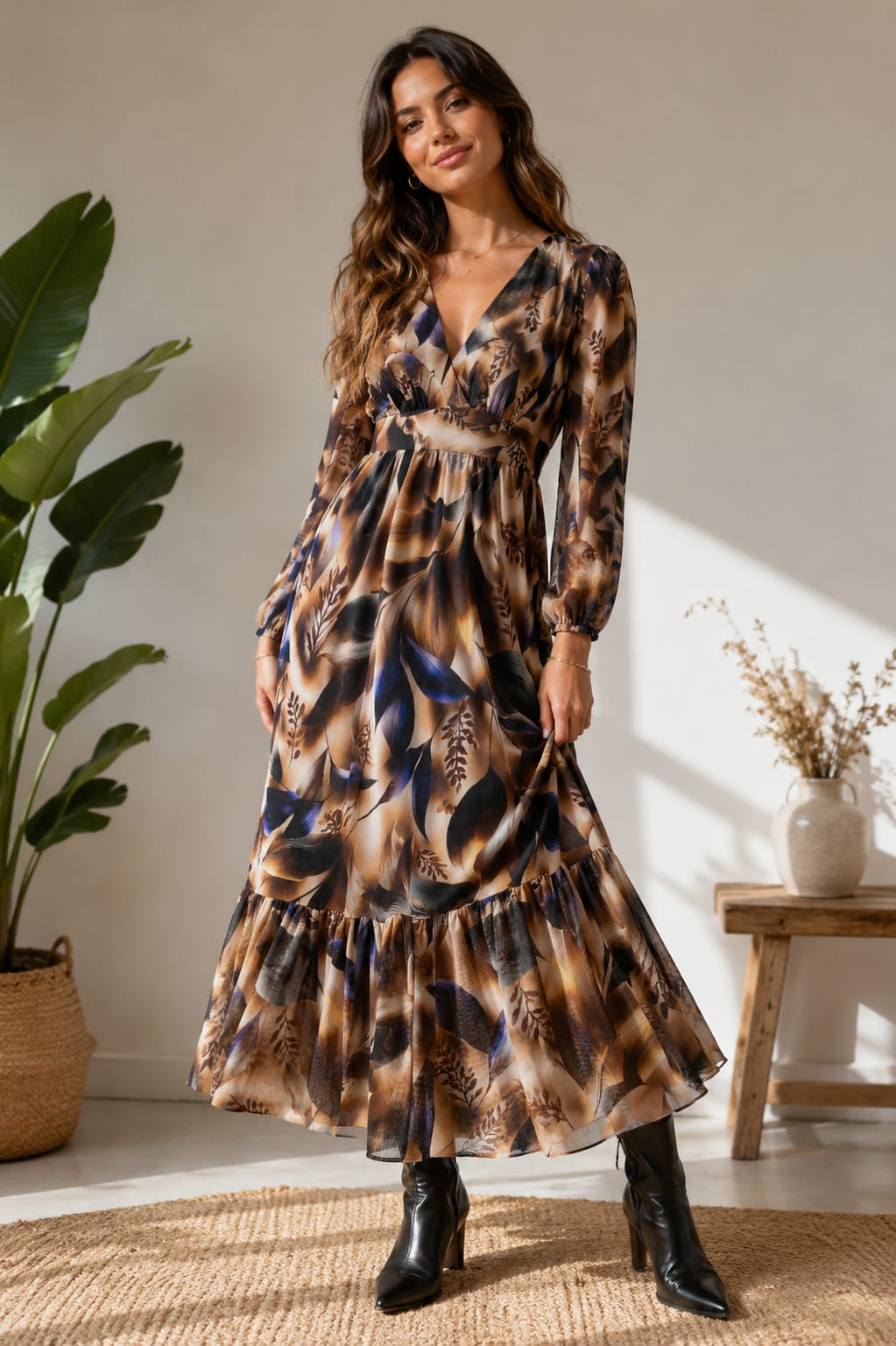 Vestido de gaza