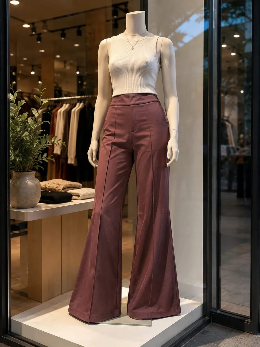 Pantalon calza oxford